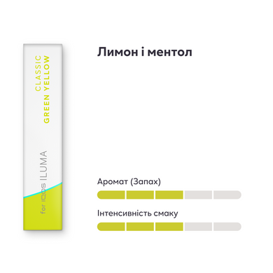 Стіки DELIA Classic Green Yellow