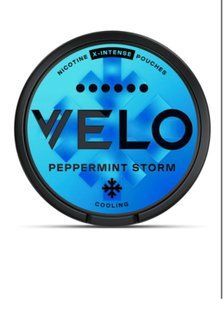 Безтютюнові нікотиновмісні подушечки  "VELO Peppermint Storm" Екстра Інтенсив