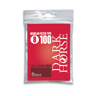 Фільтр для самокруток Dark Horse Regular 100 шт.