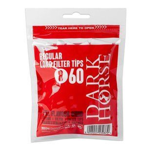 Фільтр для самокруток Dark Horse Long 60 шт.