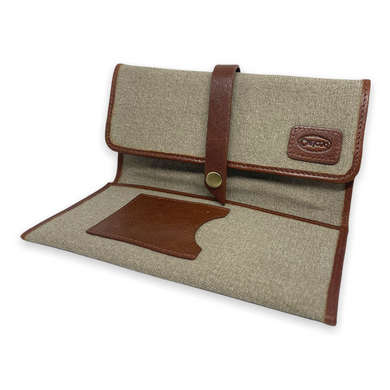 Кисет Chacom Canvas Beige Leather CC019