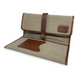 Кисет Chacom Canvas Beige Leather CC019 - Фото 2