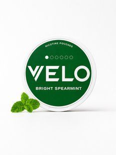 Безтютюнові нікотиновмісні подушечки "VELO Bright Spearmint" М'який
