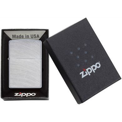 Запальничка Zippo Chrome Arch, серая, хром