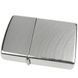 Запальничка Zippo Chrome Arch, серая, хром - Фото 2