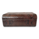 Х'юмідор Gentili 30 Cigars EBA Side Brown Python - Фото 2