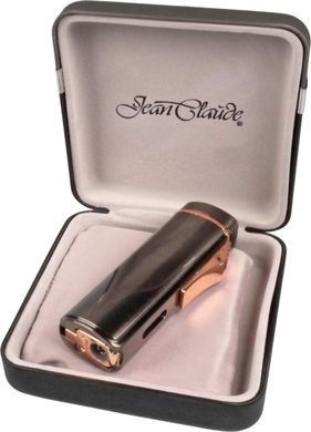 Запальничка JEAN CLAUDE 3xjet dark gun satin/rosegold (з каттером 7 мм) 244075