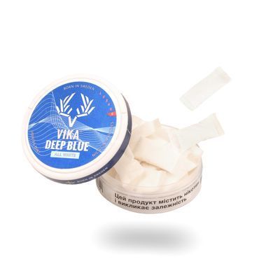 Нікотинові подушечки Vika Deep Blue (25 мг)