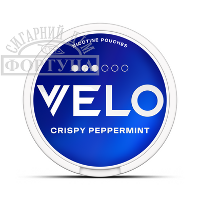 Безтютюнові нікотиновмісні подушечки "VELO Crispy Peppermint" Класичний