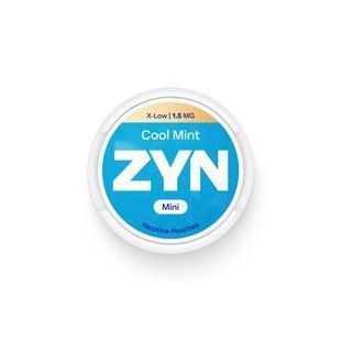 Нікотинові подушечки ZYN Cool Mint Mini Dry, 1,5 мг (15 шт.)