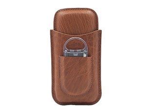 ПОРТСИГАР CHACOM 2P LEATHER HAVANA CC1399H