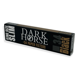 Набір Dark Horse Black (папір KS Slim + фільтри Tips)