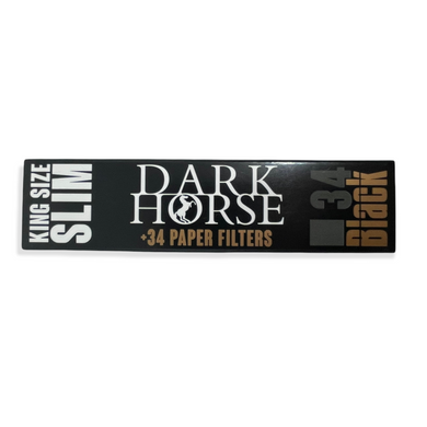Набір Dark Horse Black (папір KS Slim + фільтри Tips)