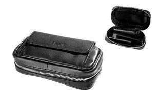 СУМКА ANGELO LEATHER BLACK 3P 833080
