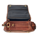 Сумка для люльки Hauser Leather Brown Antik Baided (на 2 люльки) - Фото 5
