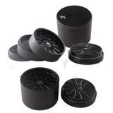 Подрібнювач для тютюну Aluminium 4-part black 4302167-35