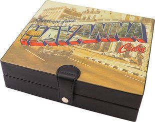 Х'ЮМІДОР HAVANNA Leather Black/Color Print 8-10 СИГАР 560157