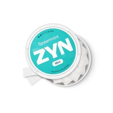 Нікотинові подушечки ZYN Spearmint, 6,5 мг (20 шт.)