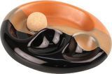 Попільничка для люльки Ceramic Oval Black/Brown 2P 520112