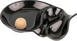 Попільничка для люльки Ceramic Oval Black Shyny 2P 520745