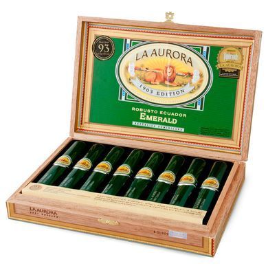 Сигари La Aurora 1903 Edition Robusto Ecuador Emerald Tubos