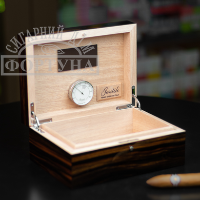 Х'юмідор Gentili 20 CIGARS Ebony Glossy